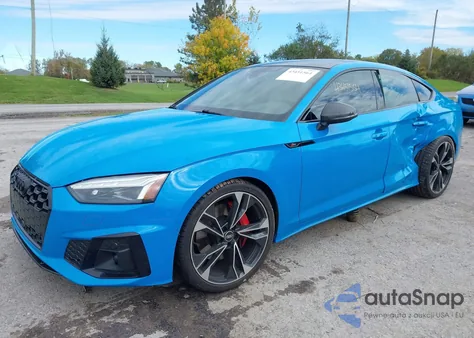 2021 Audi S5 Sportback Prestige Tfsi Quattro Tiptronic from USA, damaged, VIN WAUB4DF5XMA041160